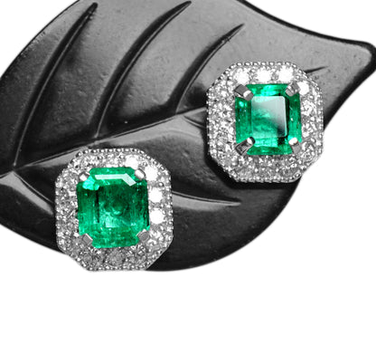 エメラルド ピアス