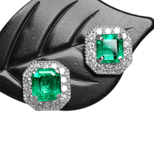 エメラルド ピアス