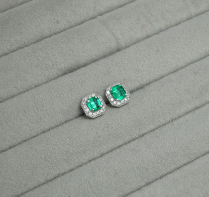 エメラルド ピアス