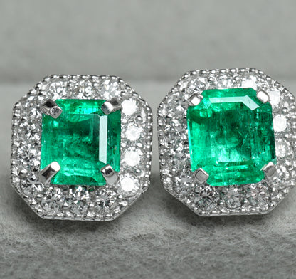 エメラルド ピアス