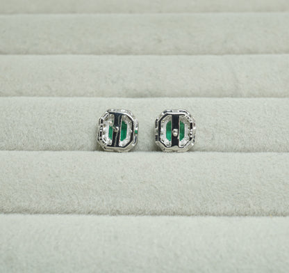 エメラルド ピアス