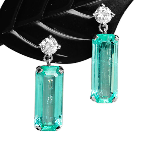 エメラルド ピアス