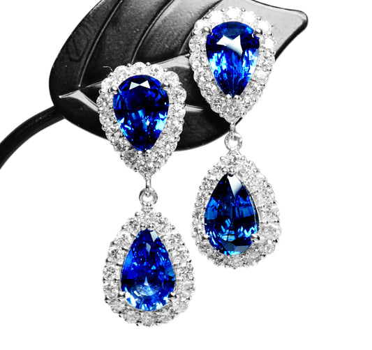 サファイア ピアス