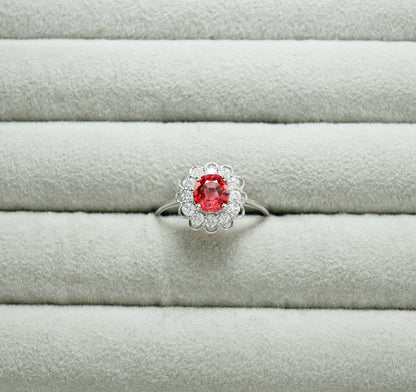 ピンクスピネル リング