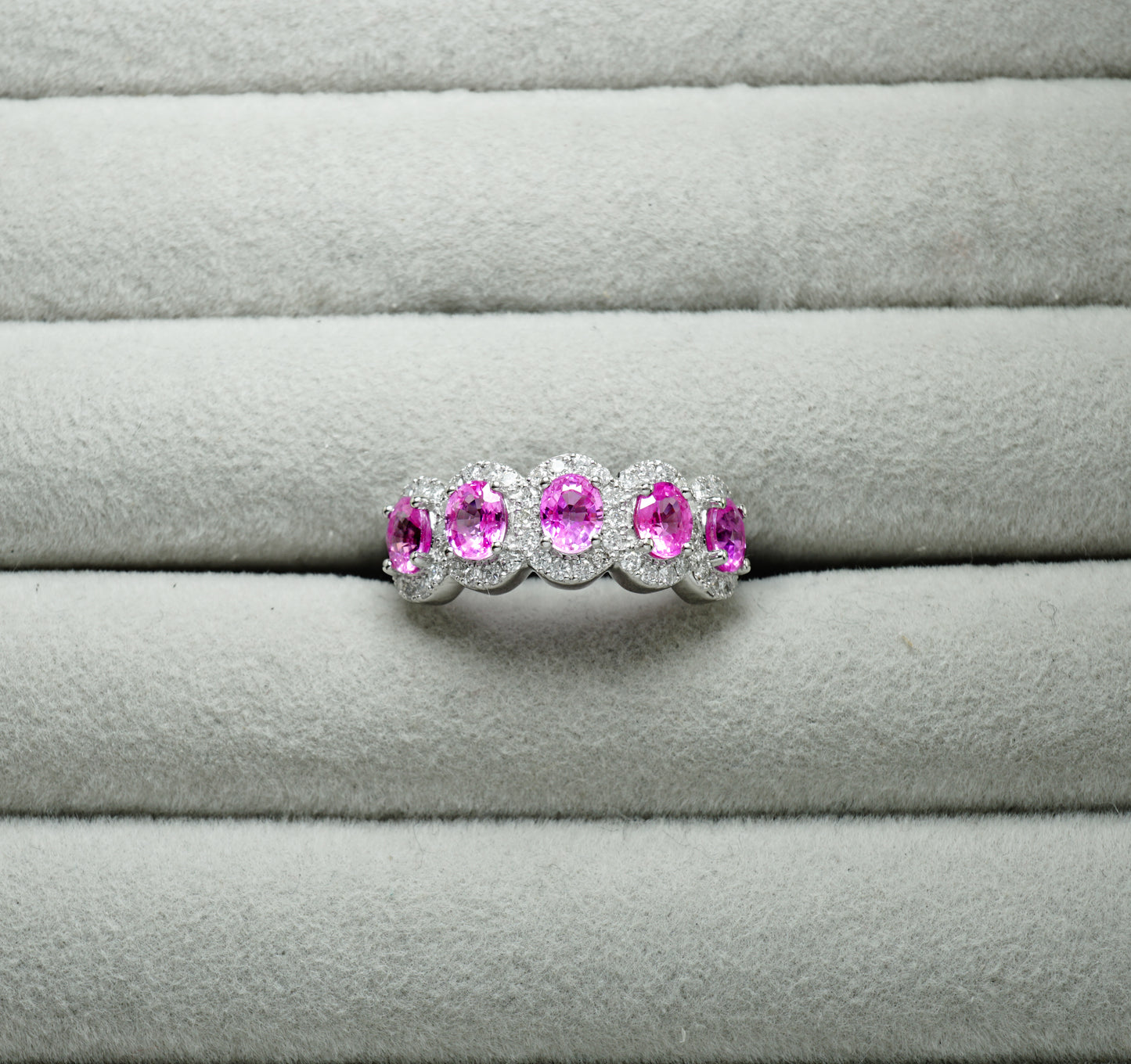 ピンクサファイア リング
