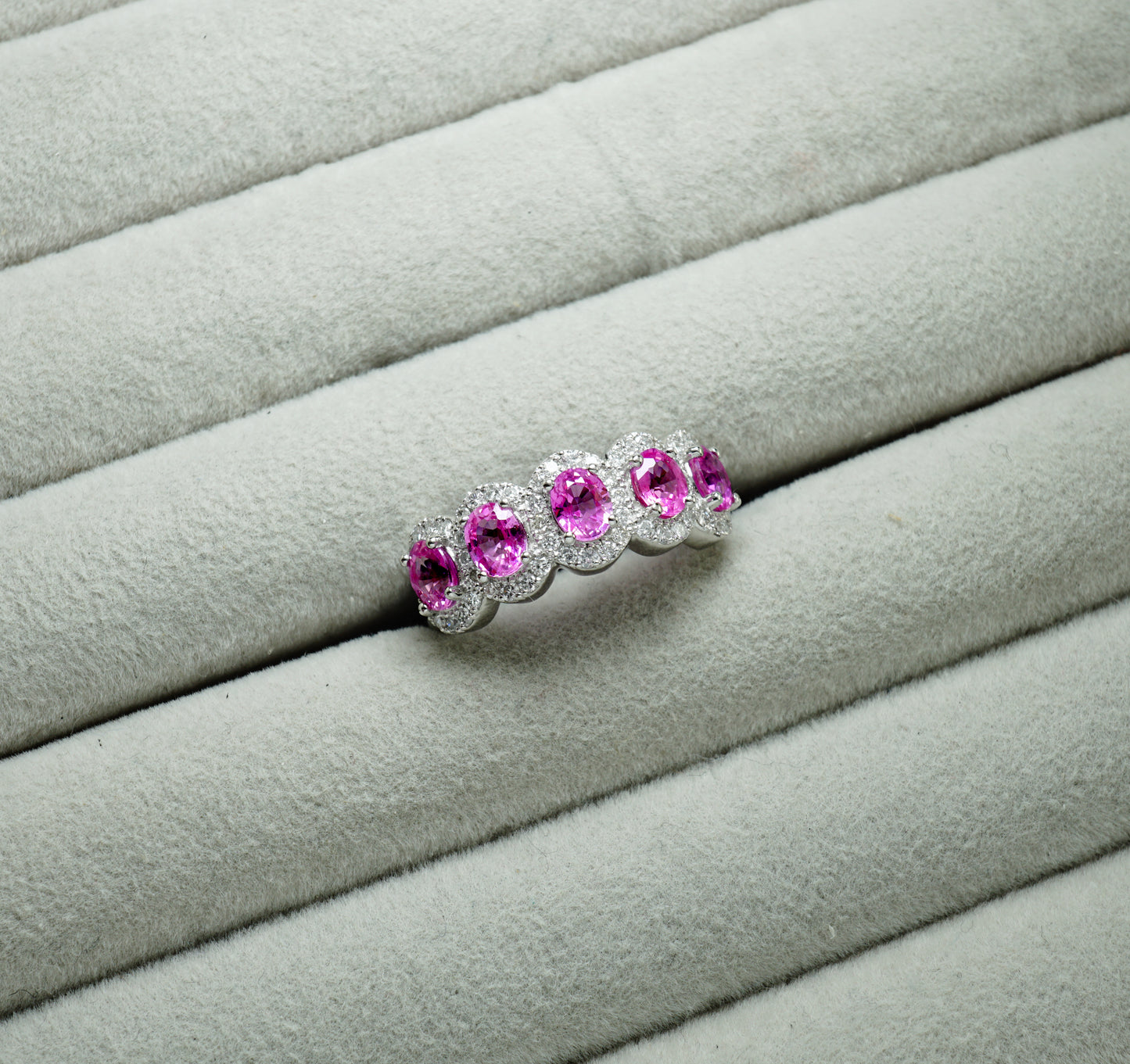 ピンクサファイア リング