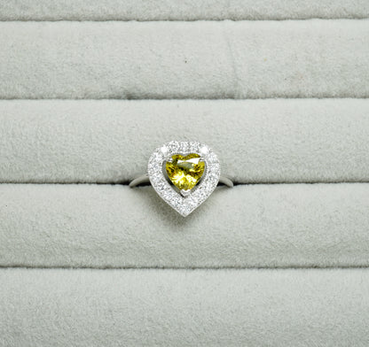 イエローサファイア リング