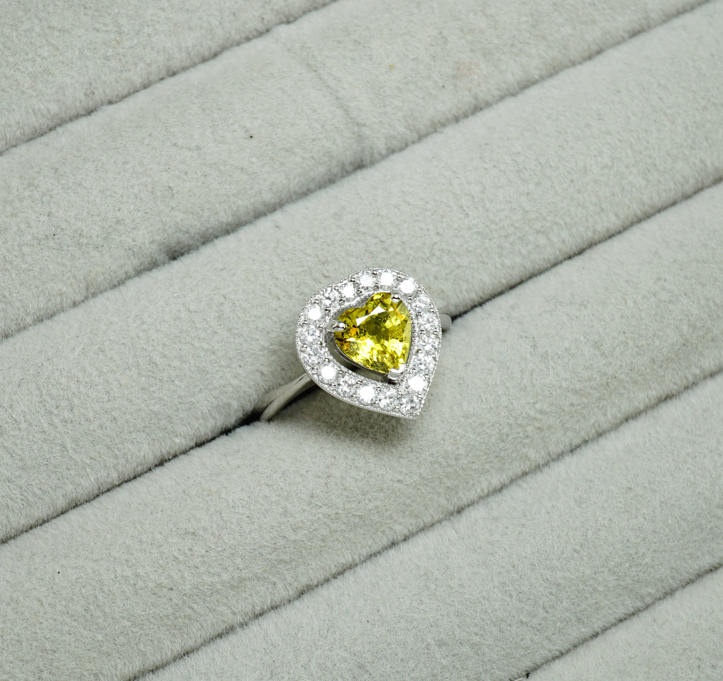 イエローサファイア リング