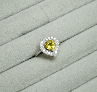 イエローサファイア リング