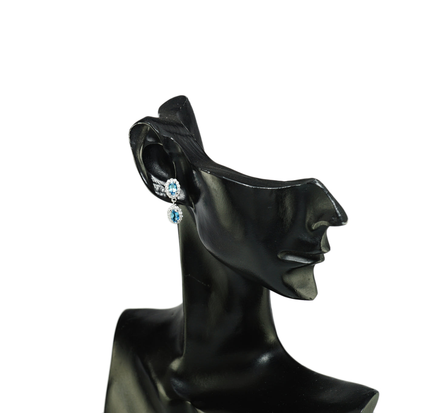 サンタマリアアクアマリン ピアス