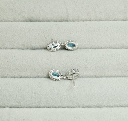 サンタマリアアクアマリン ピアス