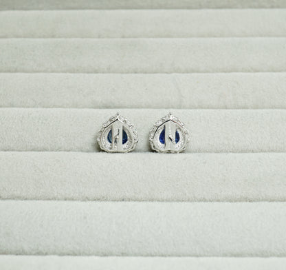 サファイア ピアス