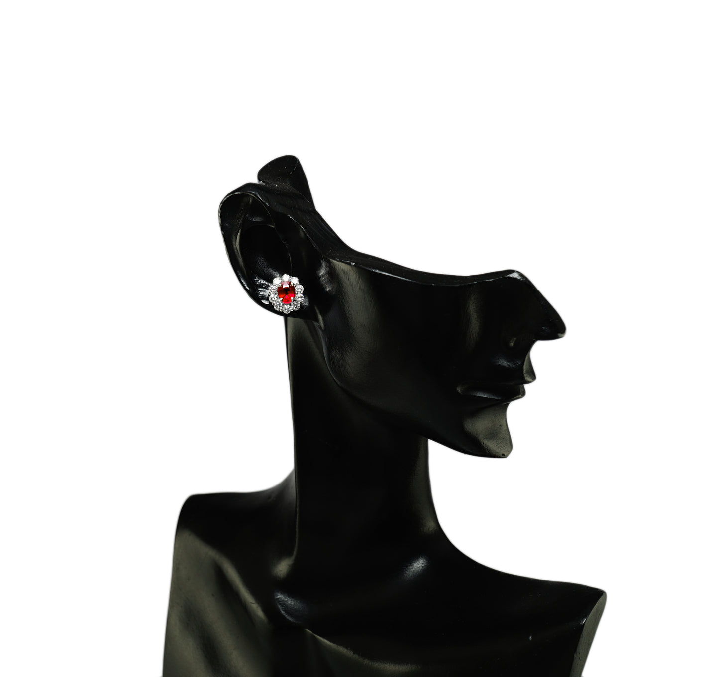 ピジョンブラッドルビー ピアス