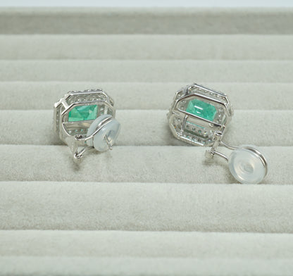 エメラルド ピアス