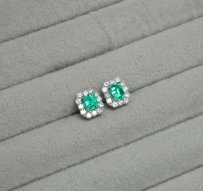 エメラルド ピアス