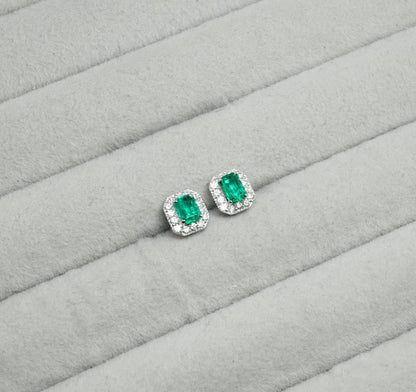 エメラルド ピアス