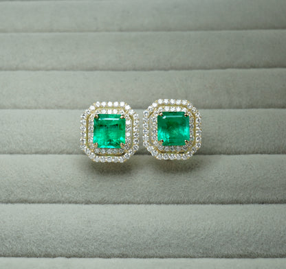 エメラルド ピアス