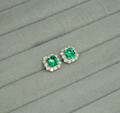 エメラルド ピアス