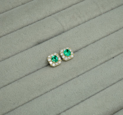 エメラルド ピアス