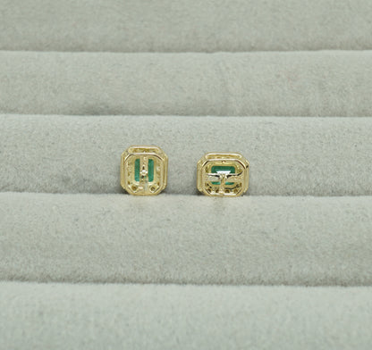 エメラルド ピアス