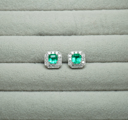 エメラルド ピアス
