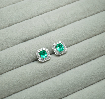 エメラルド ピアス