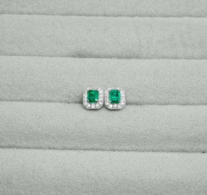 エメラルド ピアス