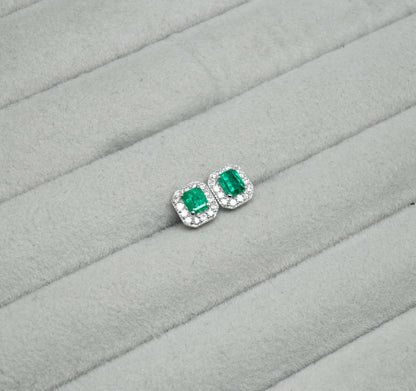エメラルド ピアス
