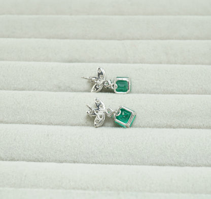 エメラルド ピアス