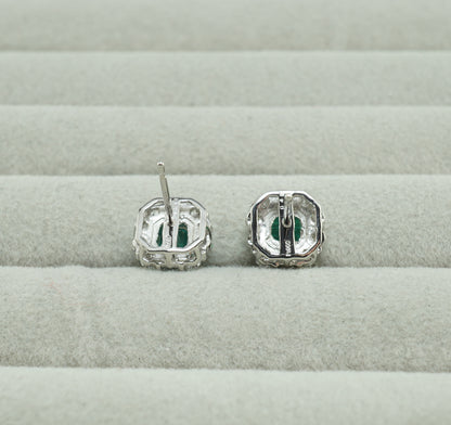 エメラルド ピアス