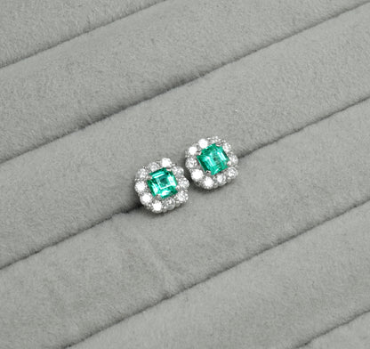 エメラルド ピアス