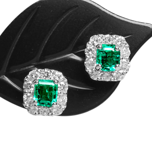 エメラルド ピアス