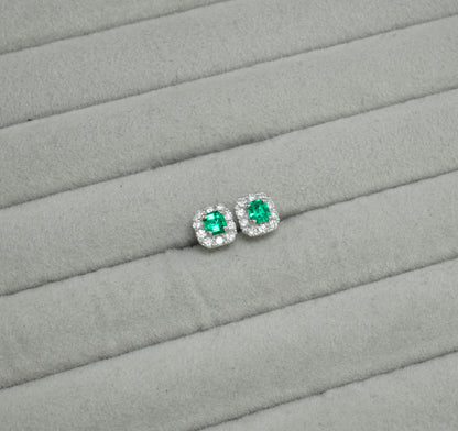 エメラルド ピアス