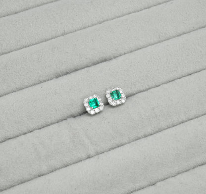 エメラルド ピアス