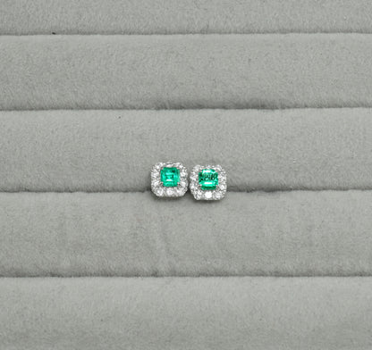 エメラルド ピアス