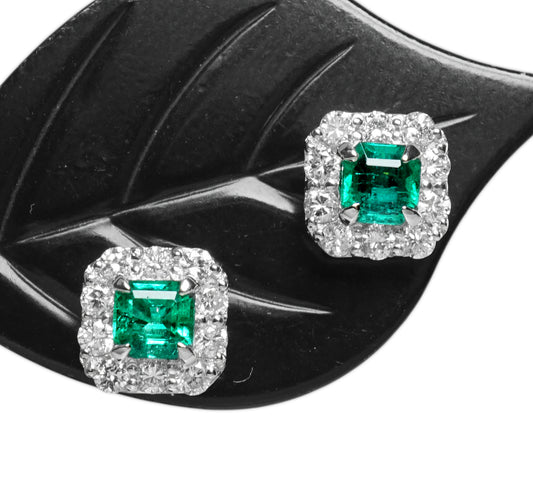 エメラルド ピアス