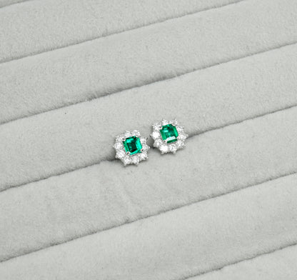 エメラルド ピアス