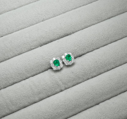 エメラルド ピアス