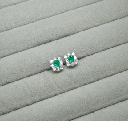 エメラルド ピアス