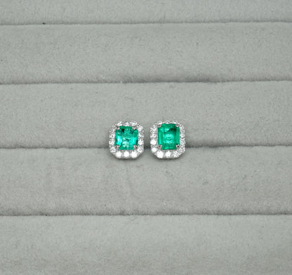 エメラルド ピアス