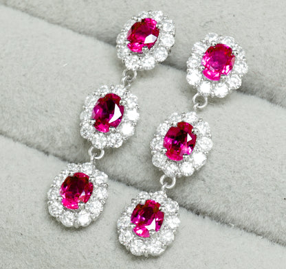 ルビー ピアス