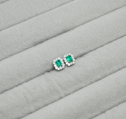 エメラルド ピアス