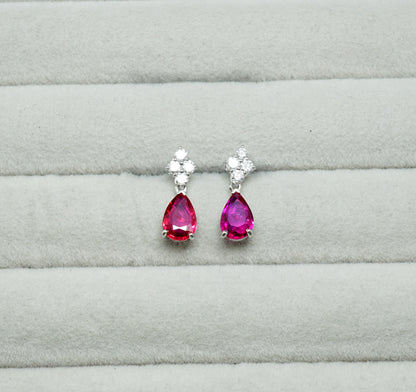 ルビー ピアス