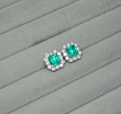エメラルド ピアス