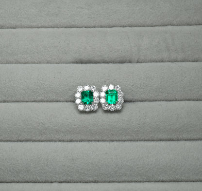 エメラルド ピアス