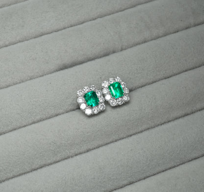 エメラルド ピアス