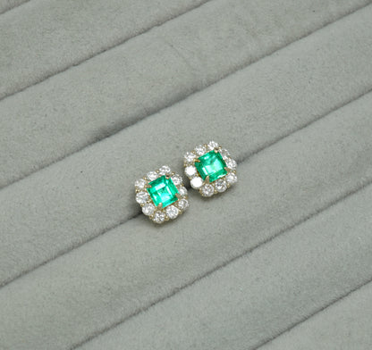 エメラルド ピアス
