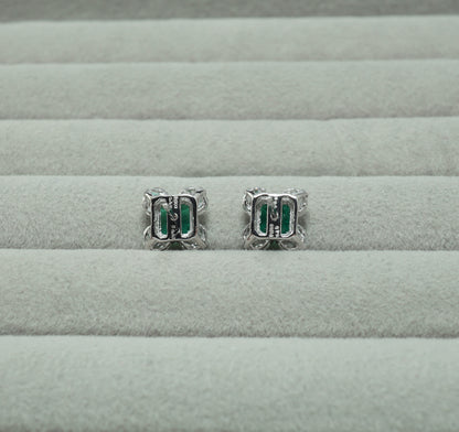 エメラルド ピアス