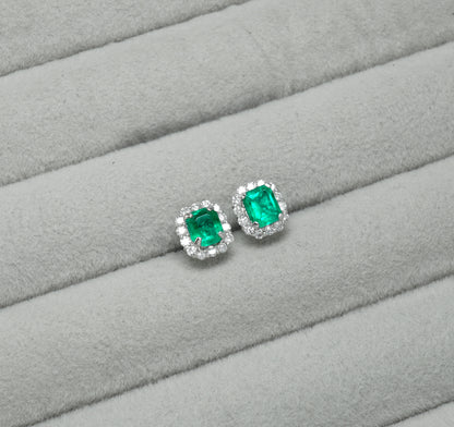 エメラルド ピアス