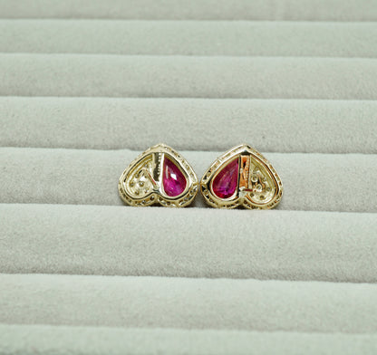 ルビー ピアス